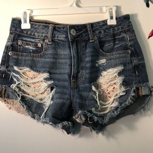 Ripped shorts